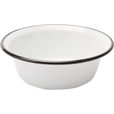 KARL KRÜGER Bol de Cuisine Emaille Blanc - 24cm - Bol de Cuisine KARL KRÜGER Bol de Cuisine Emaille Blanc - 24cm - Bol de Cuisine