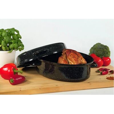 Karl Krüger G3808F Dutch oven - 7 L Schwarz Karl Krüger G3808F Dutch oven - 7 L Schwarz