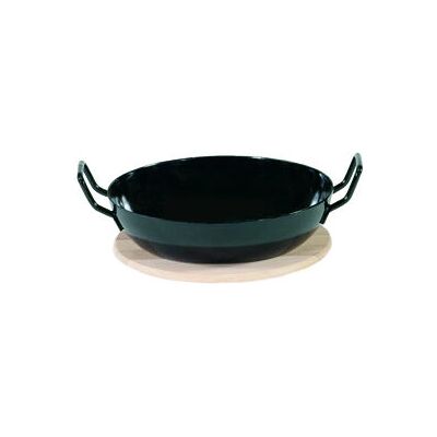 Frigideira Karl Krüger 1220H preta esmaltada - 20cm, compatível com indução Frigideira Karl Krüger 1220H preta esmaltada - 20cm, compatível com indução