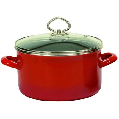 Krüger Model 31724RO Enamel Cookware Set - Cookware Set Krüger Model 31724RO Enamel Cookware Set - Cookware Set