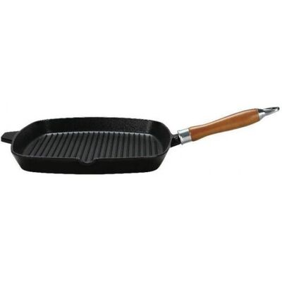 Karl Krüger 63028 Bratpfanne - Gusseisen, 28x28cm, Schwarz Karl Krüger 63028 Bratpfanne - Gusseisen, 28x28cm, Schwarz