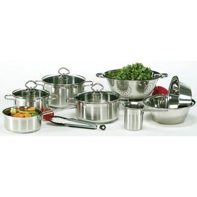 KRÜGER Manhattan Topf-Set - Edelstahl, Induktion, 12-tlg. KRÜGER Manhattan Topf-Set - Edelstahl, Induktion, 12-tlg.