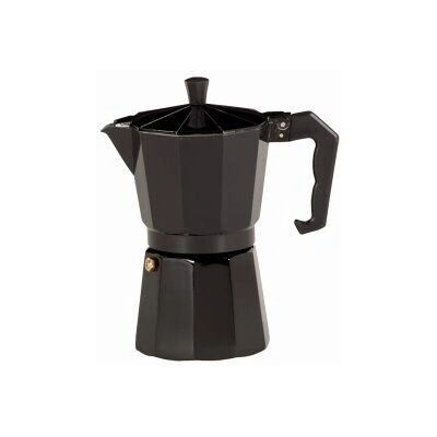 Krüger Alu-Espressokocher NERO - Schwarz Krüger Alu-Espressokocher NERO - Schwarz