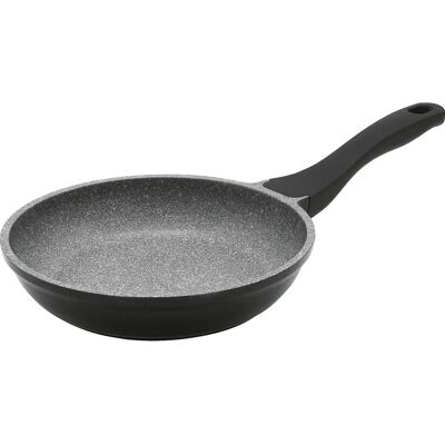 KRÜGER Barcelona Poêle en Aluminium Antiadhésive - 24cm, Noir - Convient à l'Induction - Publicité KRÜGER Barcelona Poêle en Aluminium Antiadhésive - 24cm, Noir - Convient à l'Induction - Publicité