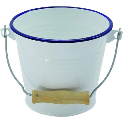 Petit Seau Krüger Husum - 1,3L Blanc - Nettoyage & Rangement Petit Seau Krüger Husum - 1,3L Blanc - Nettoyage & Rangement