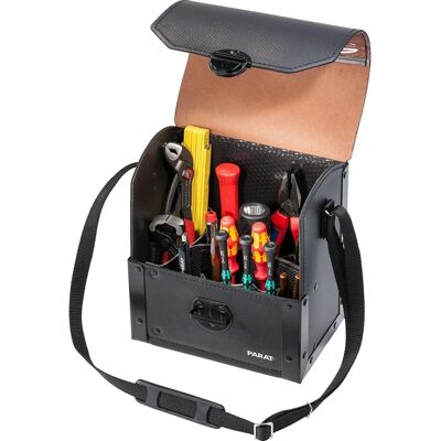 Étui à outils Parat 30.000.581 Noir - Résistant, Avec Paroi Intermédiaire, 8L - Publicité Étui à outils Parat 30.000.581 Noir - Résistant, Avec Paroi Intermédiaire, 8L - Publicité
