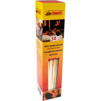 Favorit 1241 - Kaminholzer extra lang - 50 Stück Favorit 1241 - Kaminholzer extra lang - 50 Stück