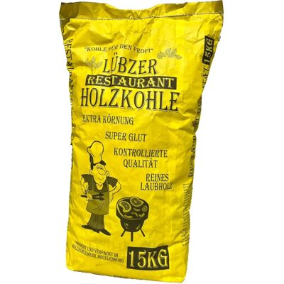 Favorit - Carbón de restaurante - 15 kg - Para grandes barbacoas Favorit - Carbón de restaurante - 15 kg - Para grandes barbacoas