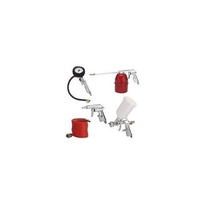 Einhell 4132720 Air Tool Set - 5 Piece, Red, White Einhell 4132720 Air Tool Set - 5 Piece, Red, White