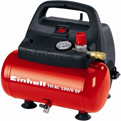 Einhell TH-AC 190/6 OF Compressore aria - Portatile 6L 8 bar Einhell TH-AC 190/6 OF Compressore aria - Portatile 6L 8 bar
