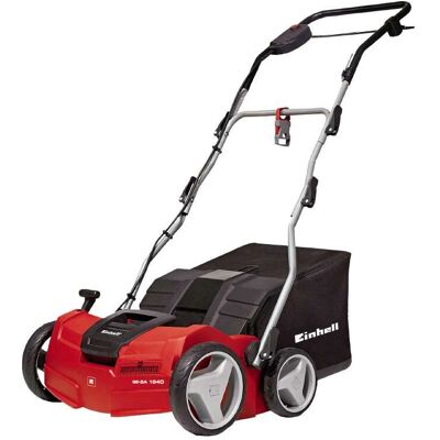 Scarificateur de pelouse Einhell GE-SA 1640 - 1600W, 48L, Noir/Rouge - Publicité Scarificateur de pelouse Einhell GE-SA 1640 - 1600W, 48L, Noir/Rouge - Publicité