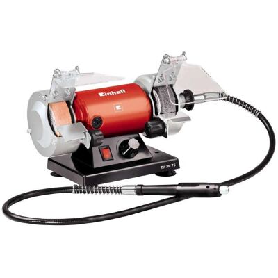 Einhell TH-XG 75 Kit di Smerigliatrice da Banco - Versatile con Albero Flessibile Einhell TH-XG 75 Kit di Smerigliatrice da Banco - Versatile con Albero Flessibile