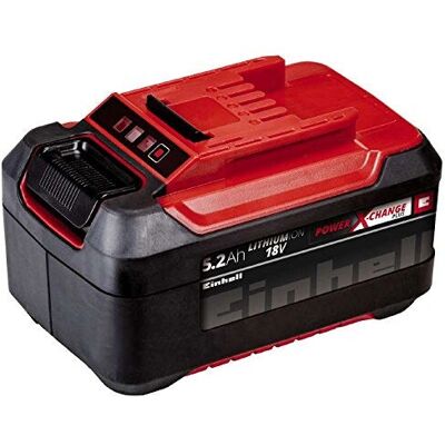 Einhell 5,2 Ah Power X-Change Plus Werkzeug Akkumulator - Li-ion - 18V Einhell 5,2 Ah Power X-Change Plus Werkzeug Akkumulator - Li-ion - 18V