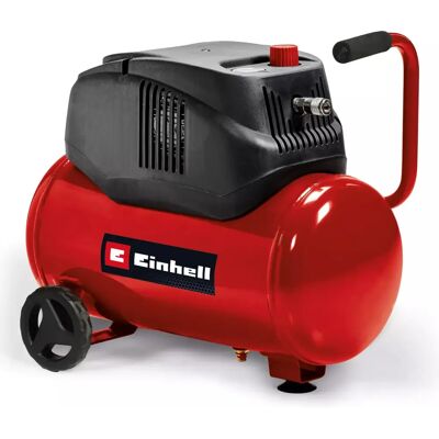 Einhell 24L 8 bar luftkompressor - Olje-fri - Transporthjul - 10 års rostskyddsgaranti Einhell 24L 8 bar luftkompressor - Olje-fri - Transporthjul - 10 års rostskyddsgaranti