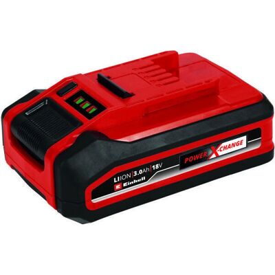 Einhell Battery - 18V, 3.0Ah, Power X-Change Plus - Black Einhell Battery - 18V, 3.0Ah, Power X-Change Plus - Black