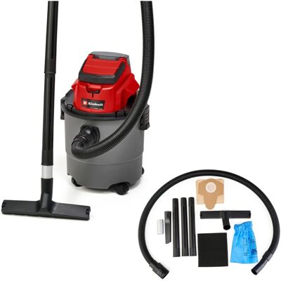 Einhell TC-VC 18/15 Li - Κόκκινο, Γκρίζο - Σκούπα υγρού και στεγνού Einhell TC-VC 18/15 Li - Κόκκινο, Γκρίζο - Σκούπα υγρού και στεγνού