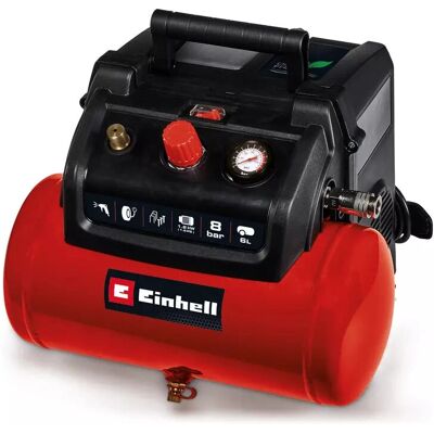 Einhell TC-AC 190/6/8 OF Luftkompressor - 8 Bar, 6L Tank Einhell TC-AC 190/6/8 OF Luftkompressor - 8 Bar, 6L Tank