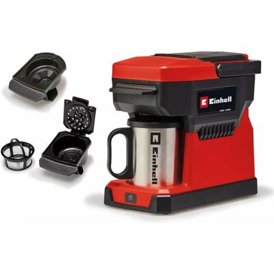Einhell TE-CF 18 Li-Solo - Czerwony - Ekspres do kawy na kapsułki Einhell TE-CF 18 Li-Solo - Czerwony - Ekspres do kawy na kapsułki