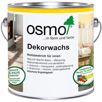 Osmo - Dekorwachs 3137 - Merisier - 0,75l - fin bois - Publicité Osmo - Dekorwachs 3137 - Merisier - 0,75l - fin bois - Publicité