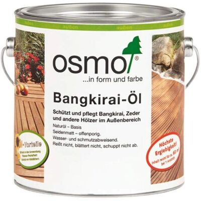 Osmo 006 Holzöl - Für Außenholz geeignet - 2,5L Osmo 006 Holzöl - Für Außenholz geeignet - 2,5L