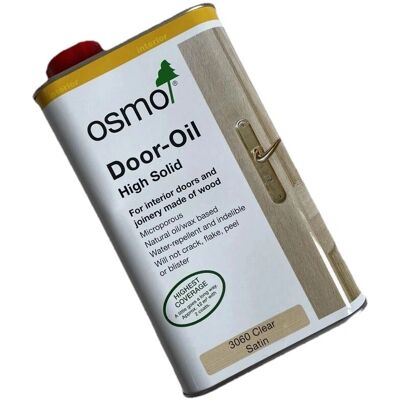 Osmo 3060 Door Oil - Clear Satin - Door Oil Osmo 3060 Door Oil - Clear Satin - Door Oil
