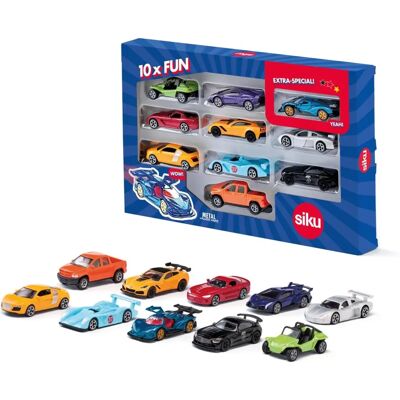 Siku autokokoelma - 10 kappaleen sarja Siku autokokoelma - 10 kappaleen sarja