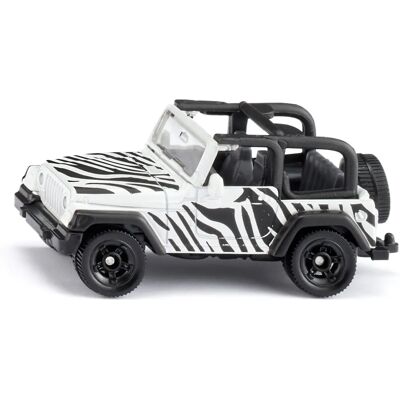 Siku Jeep Wrangler Safari - Spielzeugauto mit 4WD Siku Jeep Wrangler Safari - Spielzeugauto mit 4WD