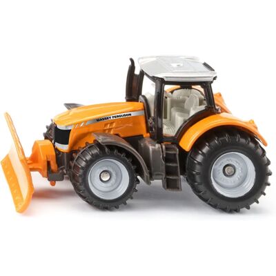 Siku Massey Ferguson - Færdiggort traktor med snerydningsplov Siku Massey Ferguson - Færdiggort traktor med snerydningsplov
