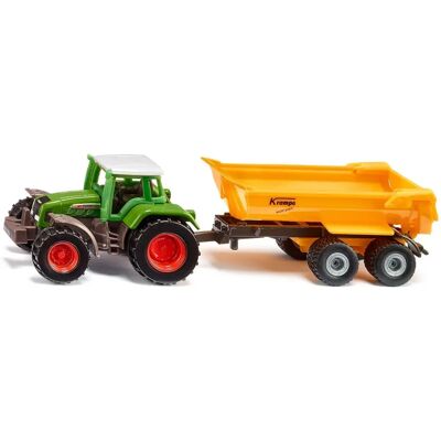 Siku 1605 Fendt s Krampe sklápěcím přívěsem - Hračka Siku 1605 Fendt s Krampe sklápěcím přívěsem - Hračka