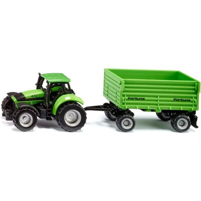 Siku 1606 Tracteur avec Remorque - Véhicule Agricole Siku 1606 Tracteur avec Remorque - Véhicule Agricole