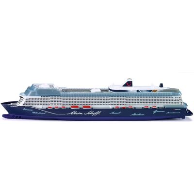 Modelo de navio de cruzeiro Siku Mein Schiff 1 - Escala 1:1400 - Navio de cruzeiro Modelo de navio de cruzeiro Siku Mein Schiff 1 - Escala 1:1400 - Navio de cruzeiro