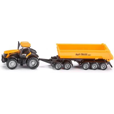 Siku JCB 8250 s návěsem a sklápěčem (1858) Siku JCB 8250 s návěsem a sklápěčem (1858)
