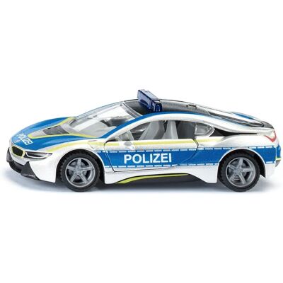 Siku BMW i8 Polizia - Modello in pressofuso 1:50 Siku BMW i8 Polizia - Modello in pressofuso 1:50