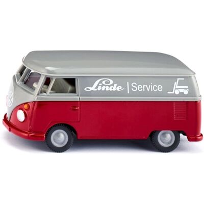 Bus Miniature VW T1 Transporter - Version Linde - Modèle en métal Bus Miniature VW T1 Transporter - Version Linde - Modèle en métal