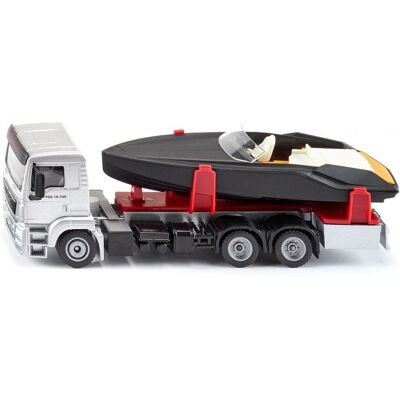 Siku MAN Truck s lodí, 1:50 (2715) Siku MAN Truck s lodí, 1:50 (2715)