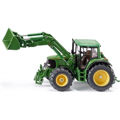 Siku John Deere Traktor med Frontlader - Skala 1:32 Siku John Deere Traktor med Frontlader - Skala 1:32