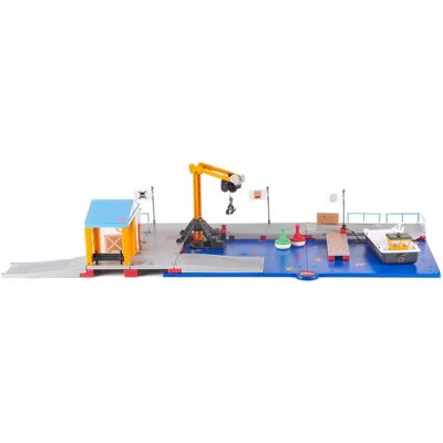 Siku 5512 Ensemble de Jouets - Quai Marin avec Accessoires - Publicité Siku 5512 Ensemble de Jouets - Quai Marin avec Accessoires - Publicité