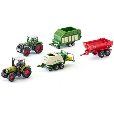 Set de Voitures Jouet Siku 6286 - Tracteurs et Remorques Agricoles Set de Voitures Jouet Siku 6286 - Tracteurs et Remorques Agricoles
