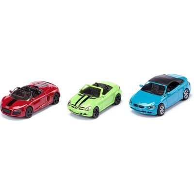 Siku 6314 - Spielzeugfahrzeug - Geschenkset mit 3 Cabriolets Siku 6314 - Spielzeugfahrzeug - Geschenkset mit 3 Cabriolets