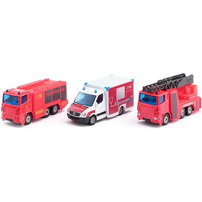 Siku 6326 Emergency Play Vehicle - Rescue Set for Kids Siku 6326 Emergency Play Vehicle - Rescue Set for Kids