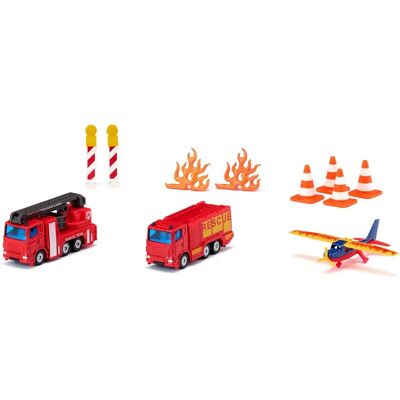 Set de Vehículos de Bomberos Siku - Modelo 6330 Set de Vehículos de Bomberos Siku - Modelo 6330
