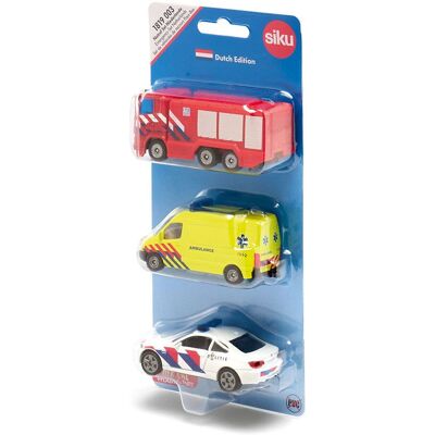 Siku - 1819 Notruf Set Nederland - Die-cast vehicle set Siku - 1819 Notruf Set Nederland - Die-cast vehicle set