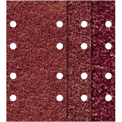 Wolfcraft 1762000 - feuilles de papier abrasif perforées pour ponceuse vibrante - 10 pcs Wolfcraft 1762000 - feuilles de papier abrasif perforées pour ponceuse vibrante - 10 pcs