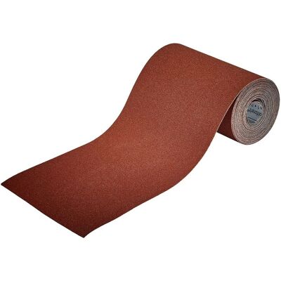 Papier de verre Wolfcraft 1774000 - Grain 120 - 5m - 115mm - Papier abrasif - Publicité Papier de verre Wolfcraft 1774000 - Grain 120 - 5m - 115mm - Papier abrasif - Publicité