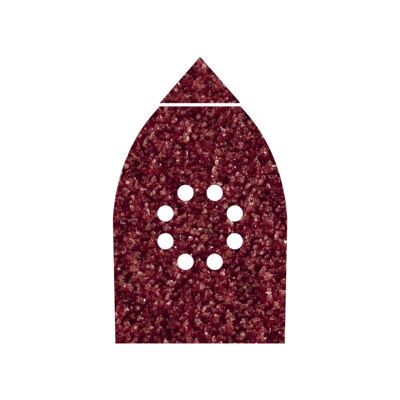Wolfcraft 1792000 - Feuilles abrasives auto-adhésives, grain 80, 107x142mm Wolfcraft 1792000 - Feuilles abrasives auto-adhésives, grain 80, 107x142mm