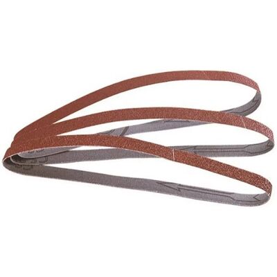 Wolfcraft 1869000 - Schleifgurt-Set - 3 Stück, 13x457mm Wolfcraft 1869000 - Schleifgurt-Set - 3 Stück, 13x457mm