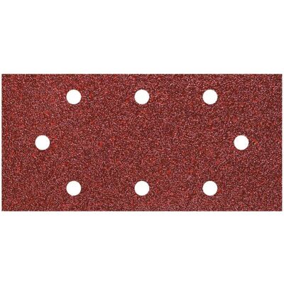 Wolfcraft 1994000 - Fogli di carta vetrata - Strisce Velcro durevoli - Adatte per legno e metallo Wolfcraft 1994000 - Fogli di carta vetrata - Strisce Velcro durevoli - Adatte per legno e metallo