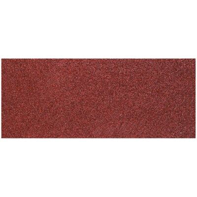 Wolfcraft 2057000 - Feuilles abrasives pour ponceuse vibrante - Grain 80 - 280mm - Publicité Wolfcraft 2057000 - Feuilles abrasives pour ponceuse vibrante - Grain 80 - 280mm - Publicité