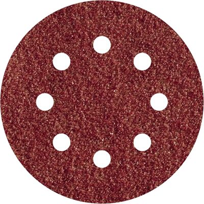 Wolfcraft 2072000 Feuilles abrasives - Perforées, Système crochet et boucle, Grain 400 - Publicité Wolfcraft 2072000 Feuilles abrasives - Perforées, Système crochet et boucle, Grain 400 - Publicité