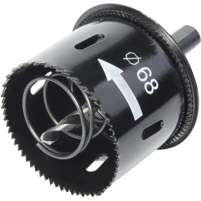 Scie cloche Wolfcraft 68mm - Outil durable pour bois et plâtre - Publicité Scie cloche Wolfcraft 68mm - Outil durable pour bois et plâtre - Publicité